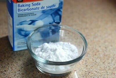 Baking Soda to Clean Sandal Footbeds